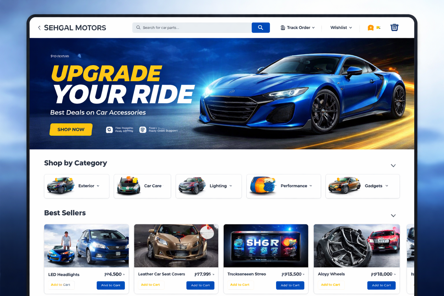 Sehgal Motors project cover